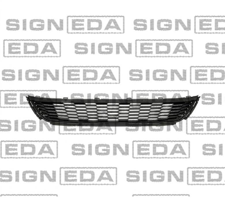 Решетка радиатора Volkswagen Polo (Фольксваген Поло): PVW99090GA Signeda Решетка бампера переднего