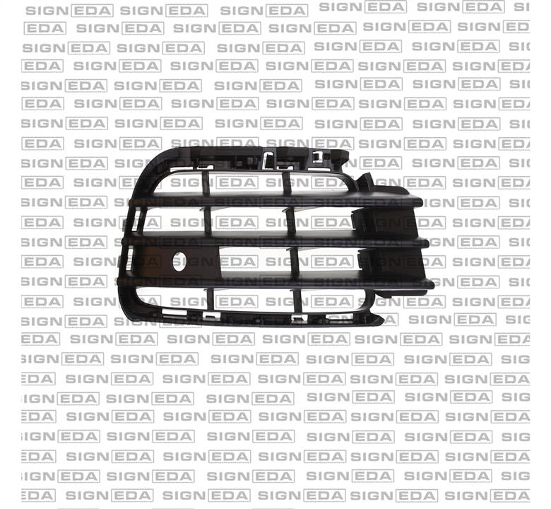 Передняя решетка Volkswagen Touareg (Фольксваген Туарег): PVW99092CAR Signeda Решетка бампера переднего (заглушка) правая