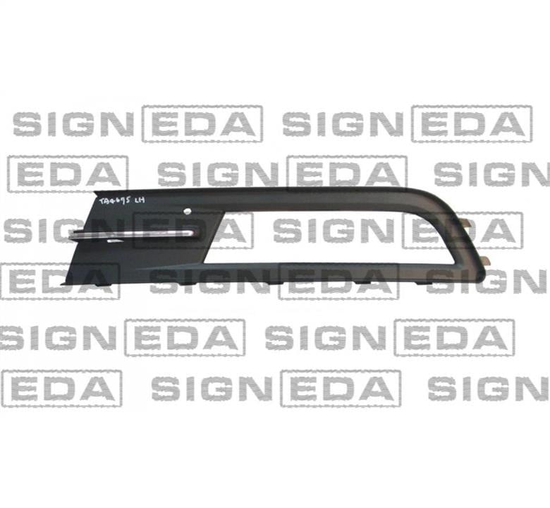 PVW99126CAR Signeda Решетка бампера переднего (заглушка) правая
