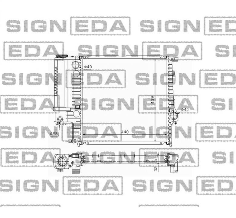 RA60623Q Signeda Радіатор
