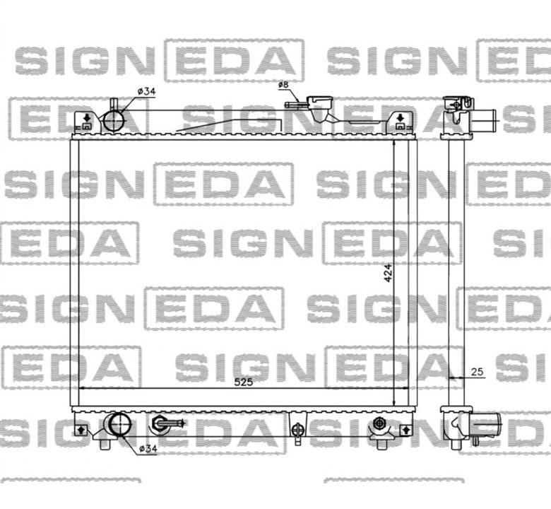 RA64159Q Signeda Радиатор