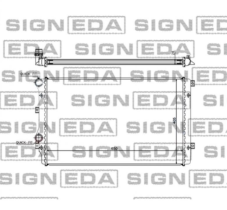 RA65280Q Signeda Радиатор