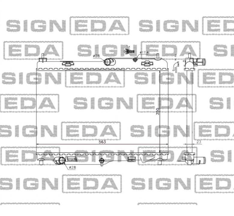 Signeda RA69233 Автозапчасть RA69233: Отличная цена - Купить в Украине на EXIST.UA! RA69233 Signeda Автозапчасть