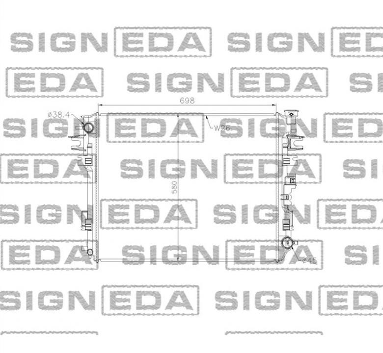RADGA028 Signeda Радиатор
