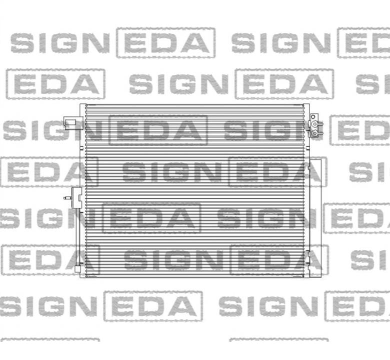 RC39015A Signeda Радиатор кондиционера