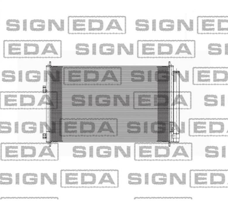 Signeda RC940021 Радіатор кондиціонера (Конденсатор) RC940021: Приваблива ціна - Купити в Україні на EXIST.UA!