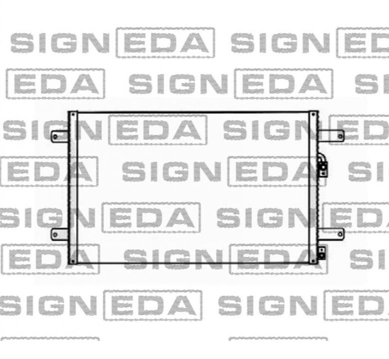 RC94251 Signeda Радіатор кондиціонера (Конденсатор)
