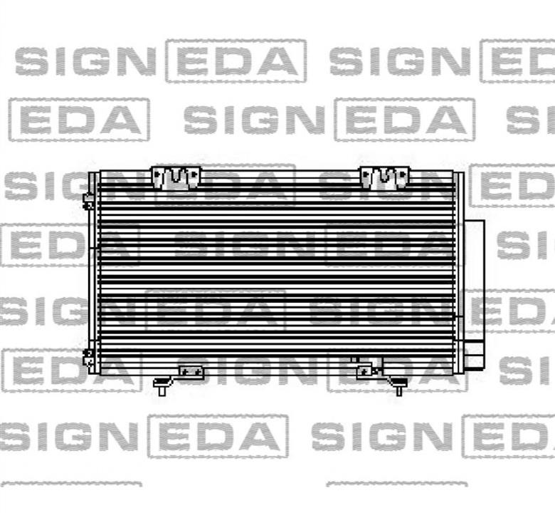 Signeda RC94540 Радіатор кондиціонера (Конденсатор) RC94540: Купити в Україні - Добра ціна на EXIST.UA!