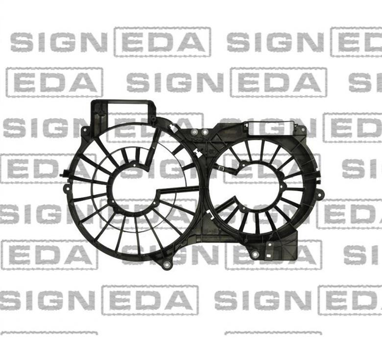 Пластиковые панели радиатора Ауди: RDAU15004S Signeda Диффузор радиатора