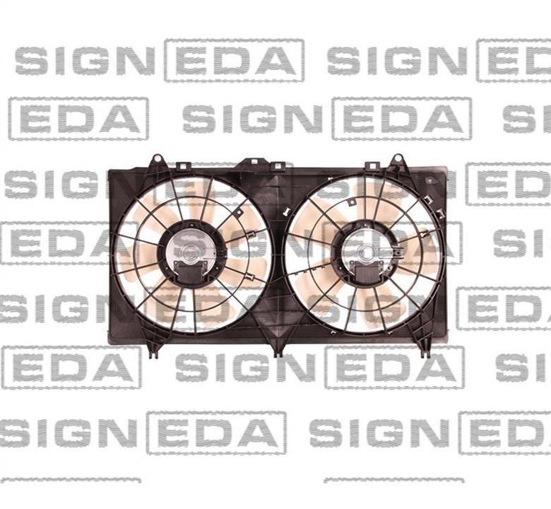 Пластикові панелі радіатора Шевроле: RDCV66131B Signeda Дифузор радіатора