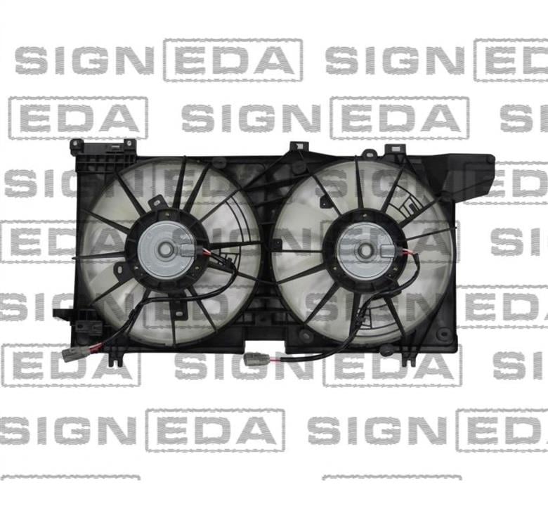 Пластикові панелі радіатора Субару: RDSBA006 Signeda Дифузор радіатора