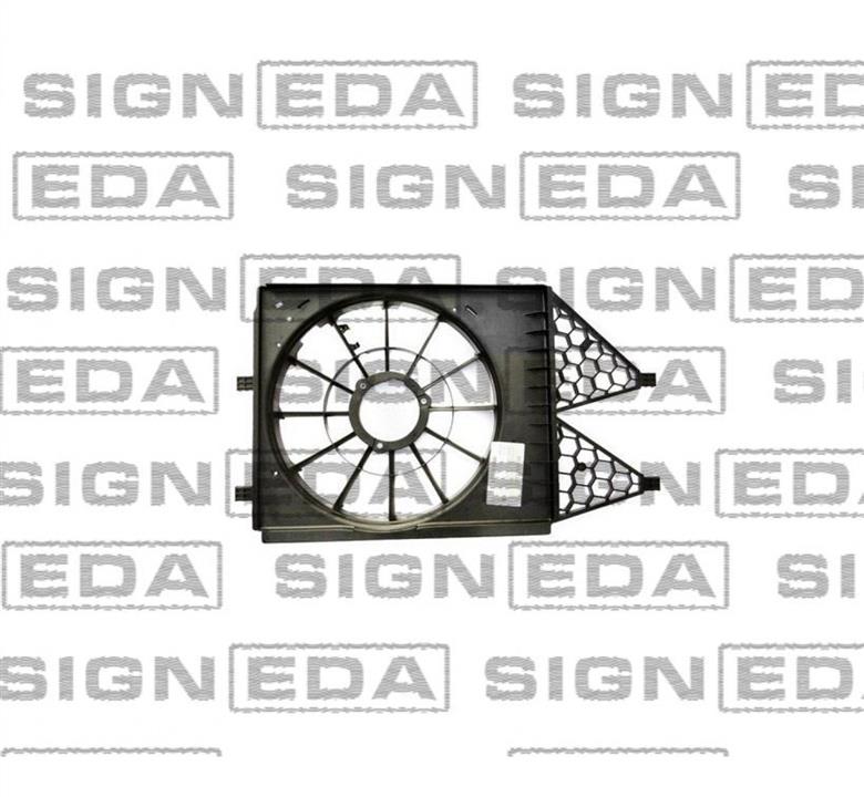Пластикові панелі радіатора Шкода: RDVW00006 Signeda Дифузор радіатора