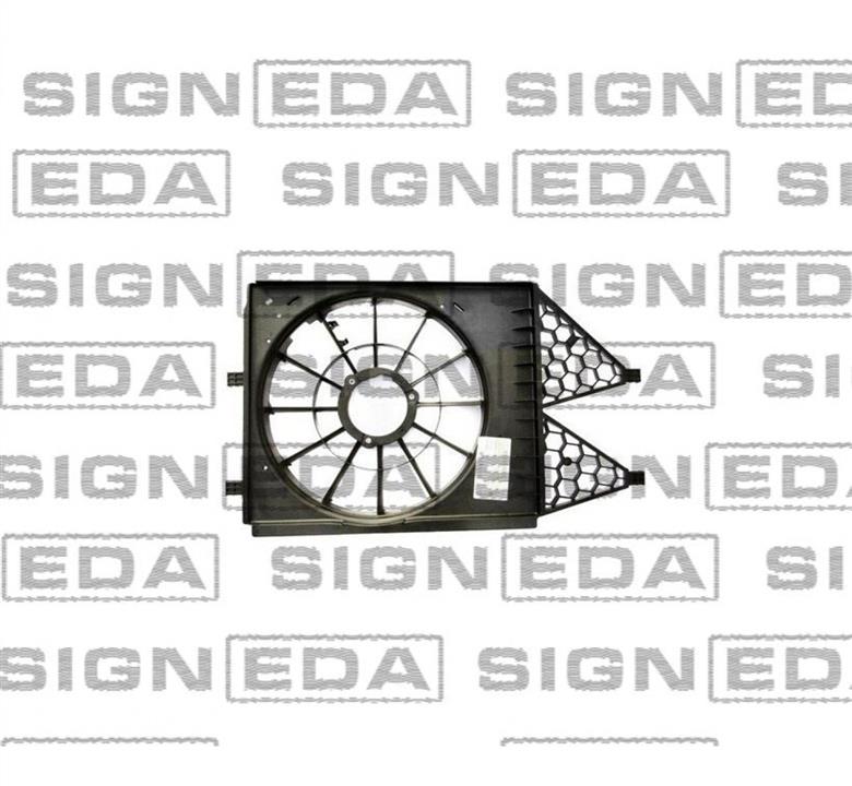 Пластикові панелі радіатора Шкода: RDVW00007 Signeda Дифузор радіатора