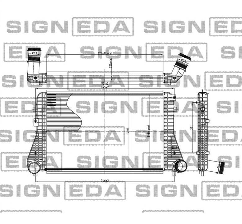 RI96568 Signeda Интеркулер