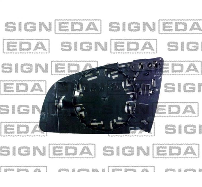 Вкладыш зеркала бокового Audi A6 (Ауди А6): SADM1011EL Signeda Зеркальный элемент левый