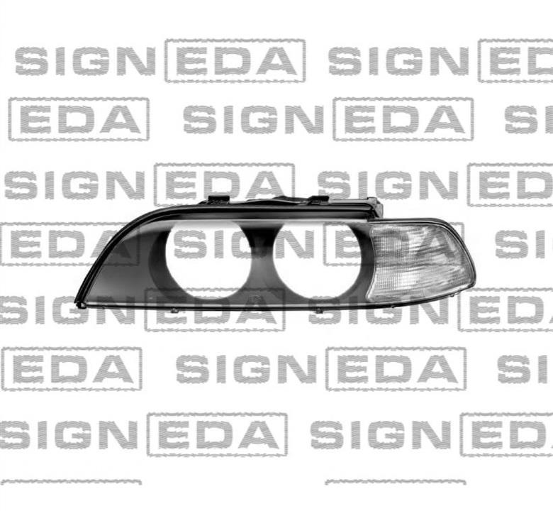 SBM1119CR Signeda Стекло фары правой