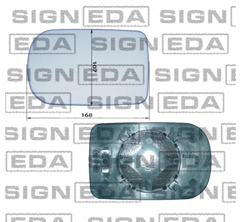 SBMM1003CR Signeda Зеркальный элемент правый