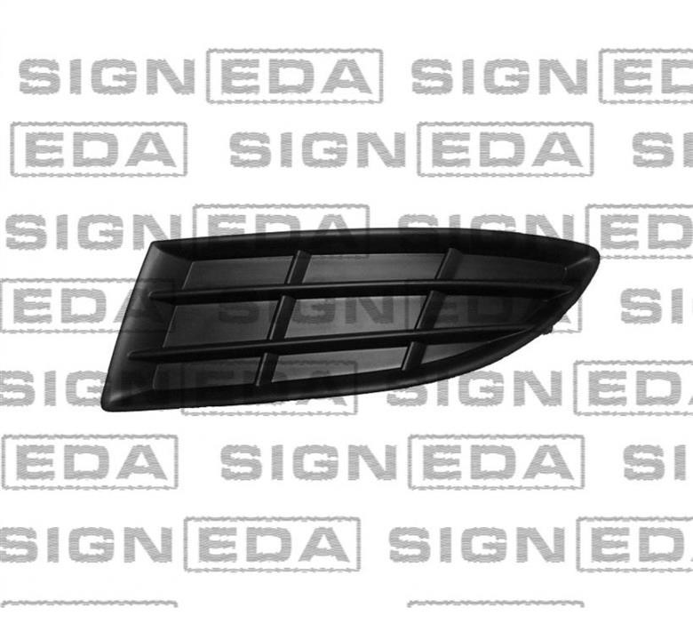 SIN0039L Signeda Решетка бампера переднего (заглушка) левая