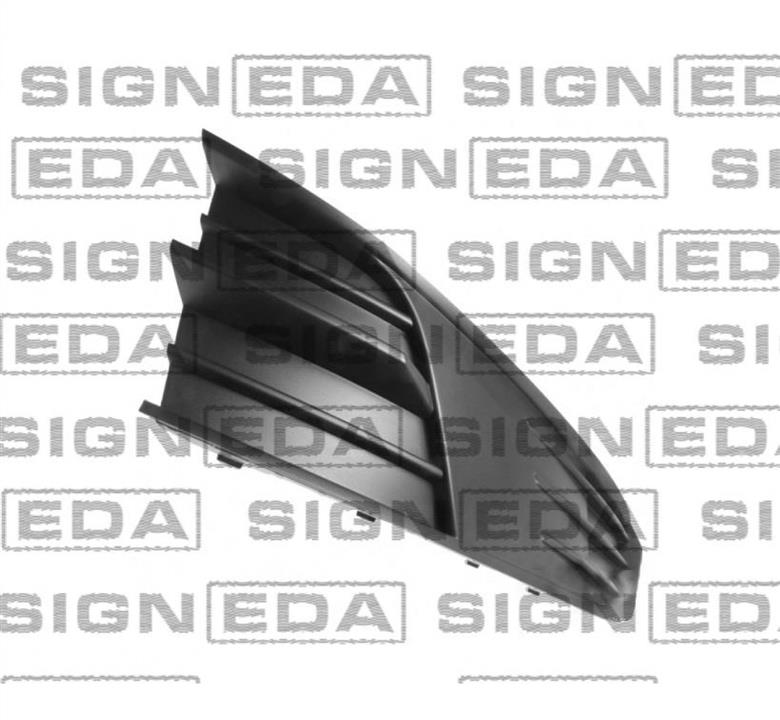 SIN0424R Signeda Решетка бампера переднего (заглушка) правая