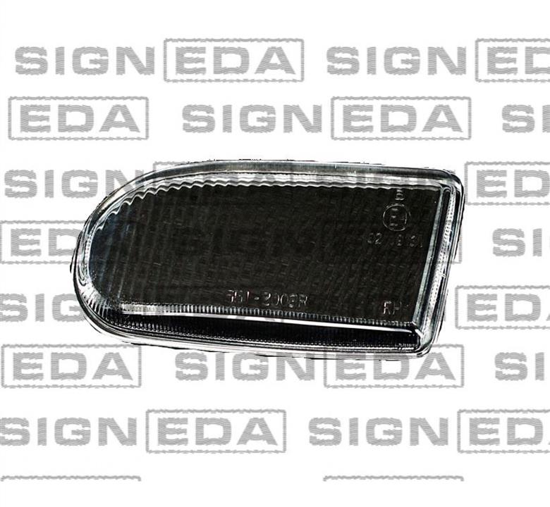 SRN2003R Signeda Стекло фары противотуманной