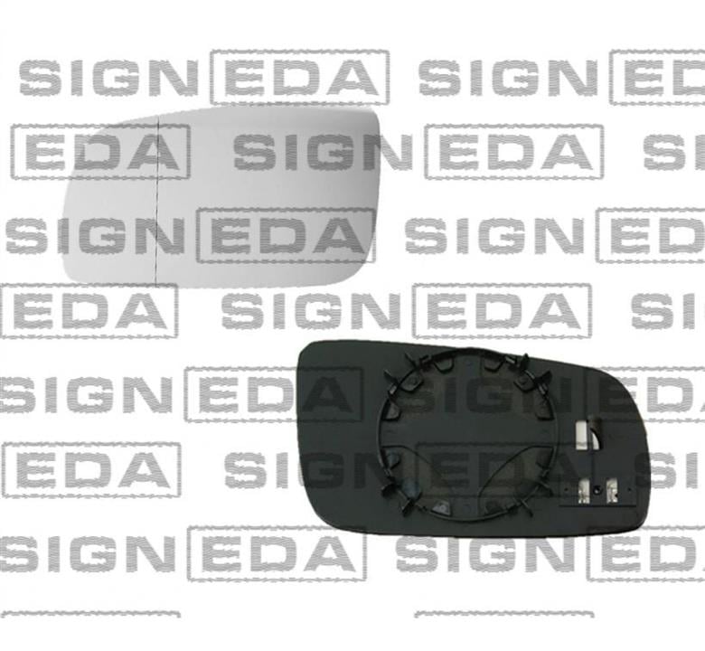 Скло зовнішнього дзеркала Audi A6 (Ауді А6): SVGM1053ERQ Signeda Вкладиш бокового дзеркала правого