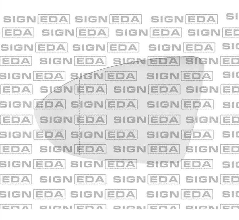 SVGM1062EL Signeda Вкладиш бокового дзеркала лівого