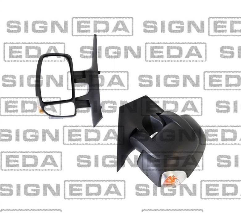 Боковое зеркало заднего вида Opel Movano B (Опель Мовано Б): VRNM1035EL Signeda Зеркало наружное заднего вида левое