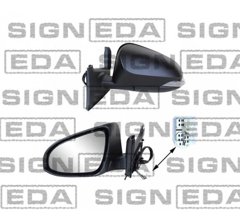 VTYM1260EL Signeda Зеркало наружное заднего вида