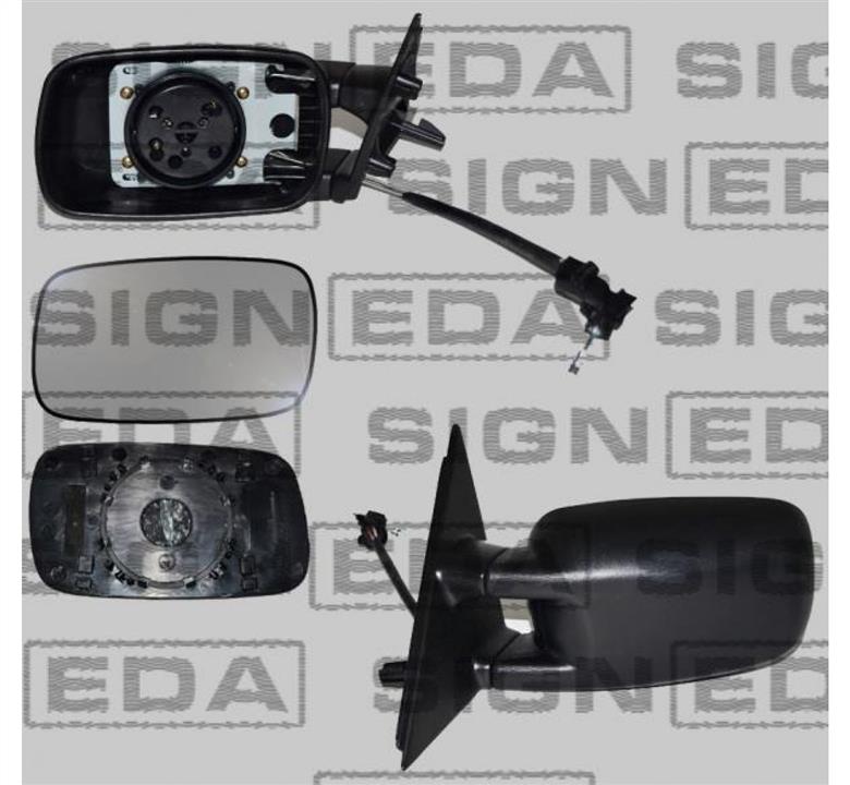Signeda VVWM1002AL Дзеркало зовнішнє заднього виду ліве VVWM1002AL: Купити в Україні - Добра ціна на EXIST.UA!