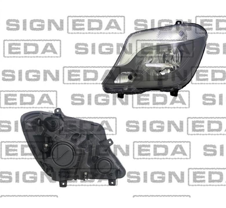 Фара головного света Mercedes Sprinter (Мерседес Спринтер): ZBZ11C1ERH Signeda Фара основная правая