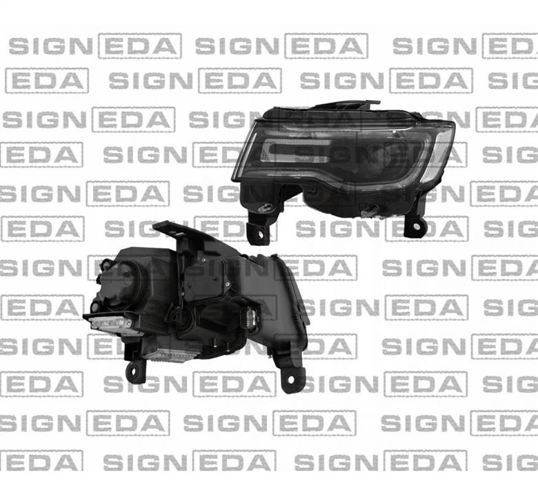 Основная фара Джип: ZCR1199BL Signeda Фара основная левая
