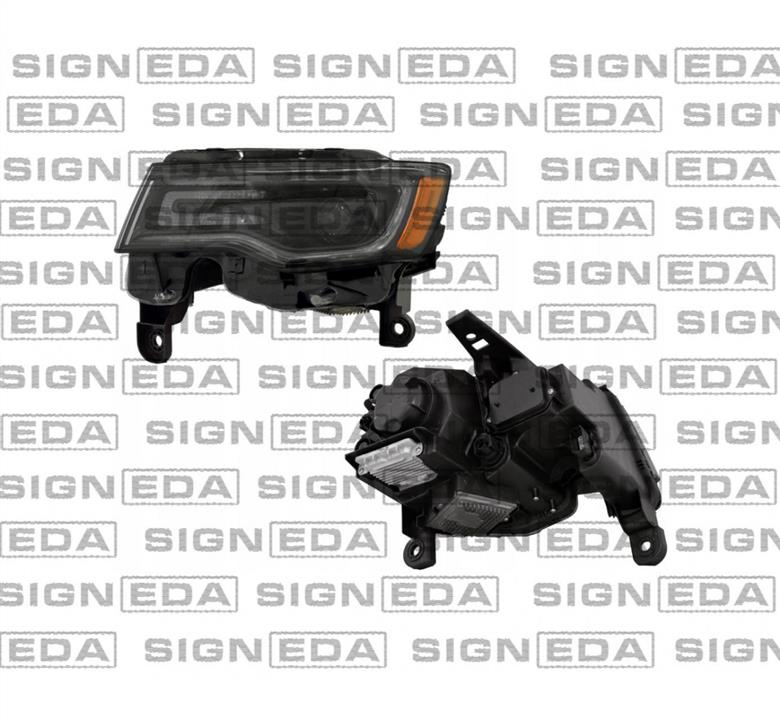 Автомобільні фари Джип: ZCR1199L Signeda Фара основна ліва