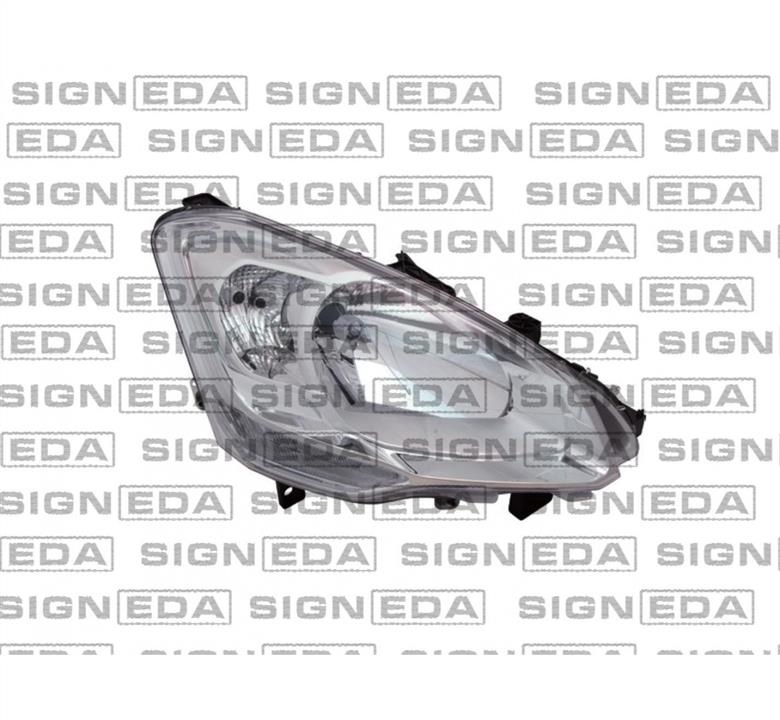 Передняя фара Peugeot Partner (Пежо Партнер): ZCT1129VR Signeda Фара основная правая
