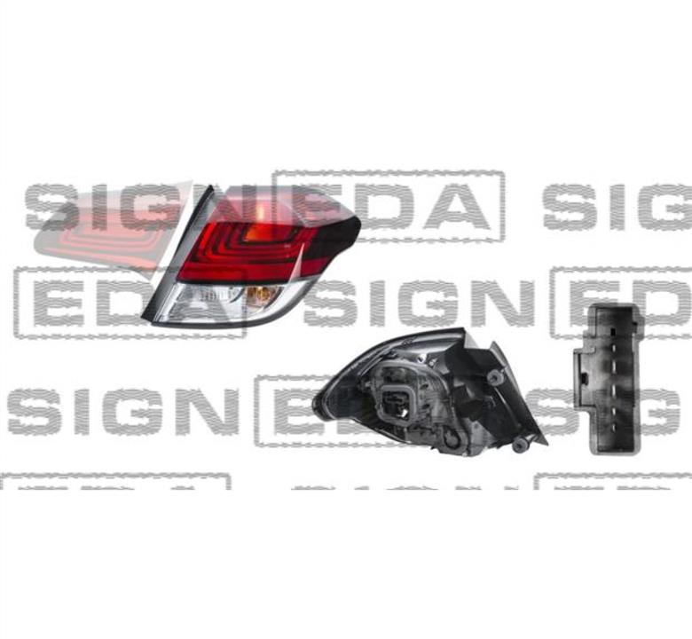 ZCT1944R Signeda Фонарь задний правый