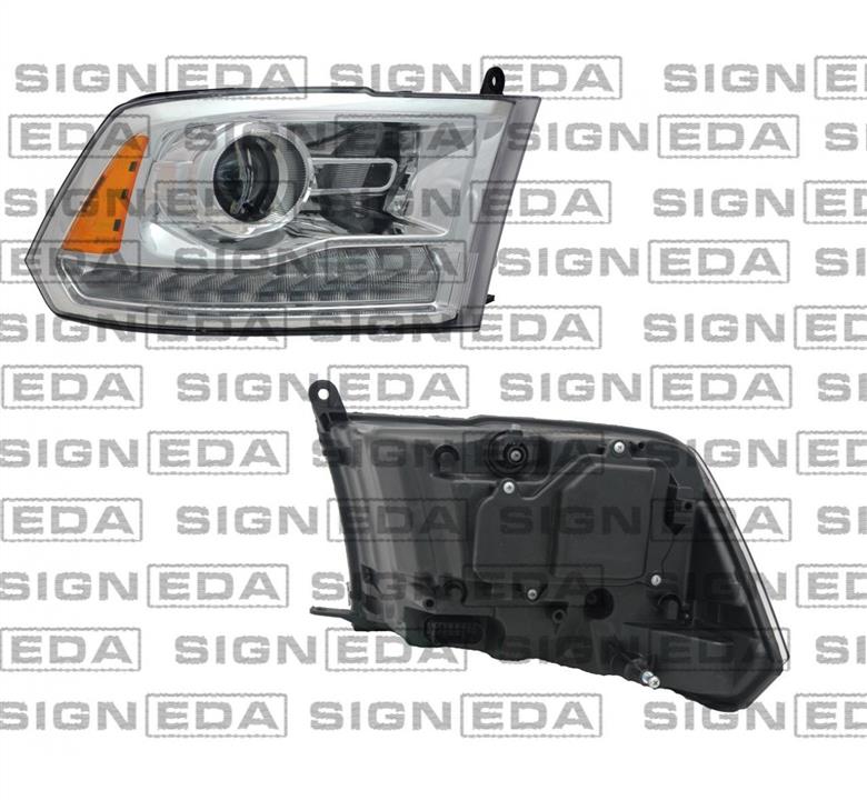 Фара головного света Dodge RAM (Додж РАМ): ZDG1123R Signeda Фара основная правая