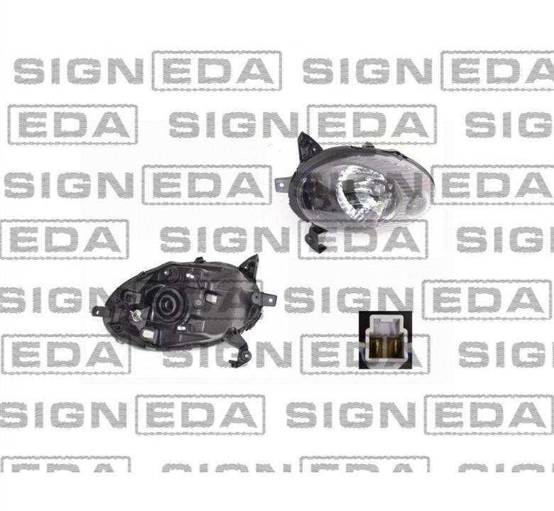 Signeda ZDS1191R Фара основна права ZDS1191R: Купити в Україні - Добра ціна на EXIST.UA!