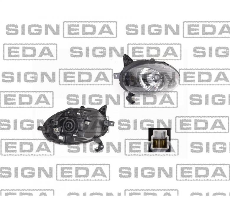 Signeda ZDS11C3R Фара основна права ZDS11C3R: Купити в Україні - Добра ціна на EXIST.UA!