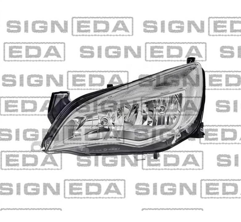 Основная фара Opel Astra J (Опель Астра J): ZOP111143R Signeda Фара основная правая