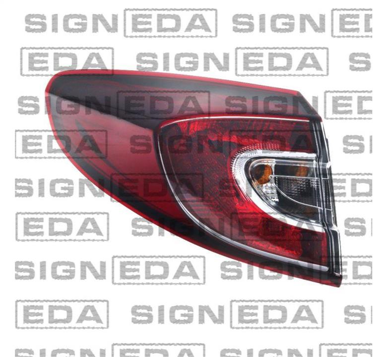 Задний фонарь Renault Megane (Рено Меган): ZRN191232R Signeda Фонарь задний правый