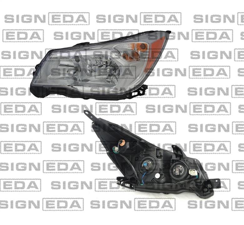 Основная фара Subaru Forester (Субару Форестер): ZSB1101CR Signeda Фара основная правая