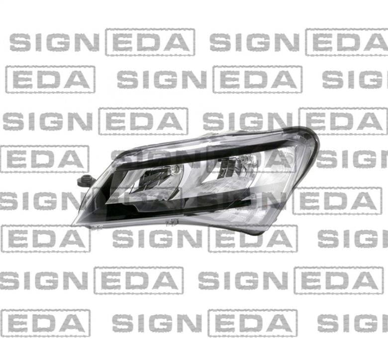 Фара головного света Skoda Superb (Шкода Суперб): ZSD111513R Signeda Фара основная правая