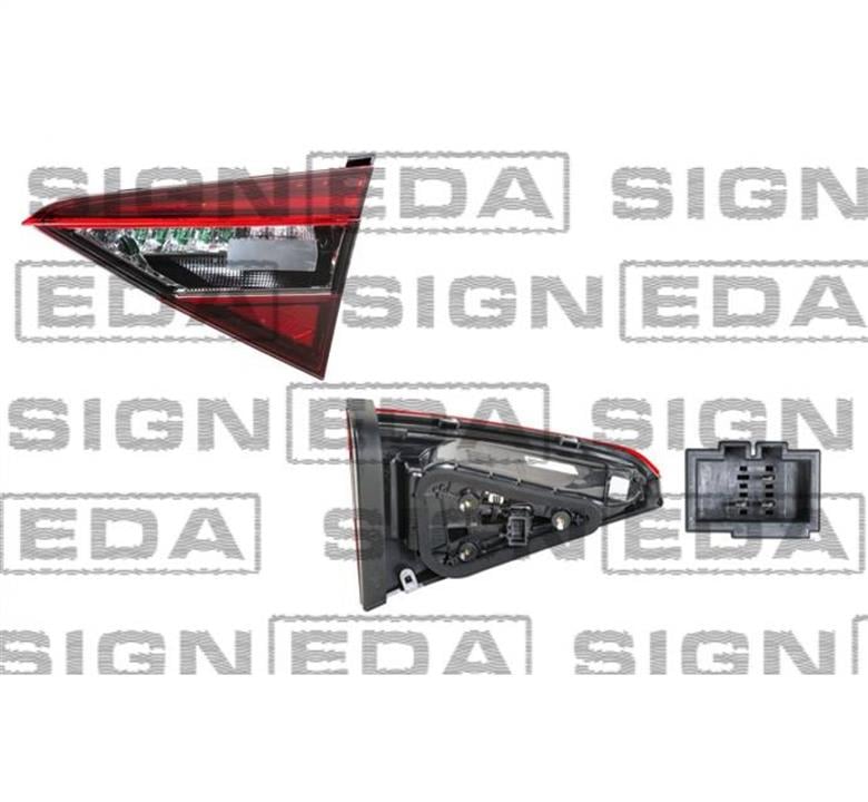 Задний фонарь Skoda Superb (Шкода Суперб): ZSD1933L Signeda Фонарь задний левый