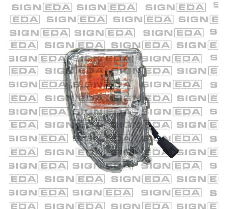 ZTY1686R Signeda Фонарь указателя поворота в бампере