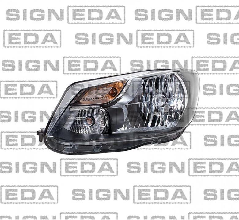 Автомобільні фари Volkswagen Caddy (Фольксваген Кадді): ZVG111633R Signeda Фара основна права