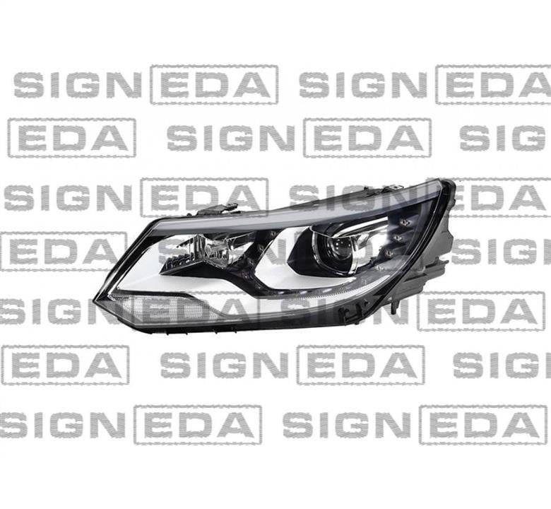 Передняя фара Volkswagen Tiguan (Фольксваген Тигуан): ZVG111636R Signeda Фара основная правая