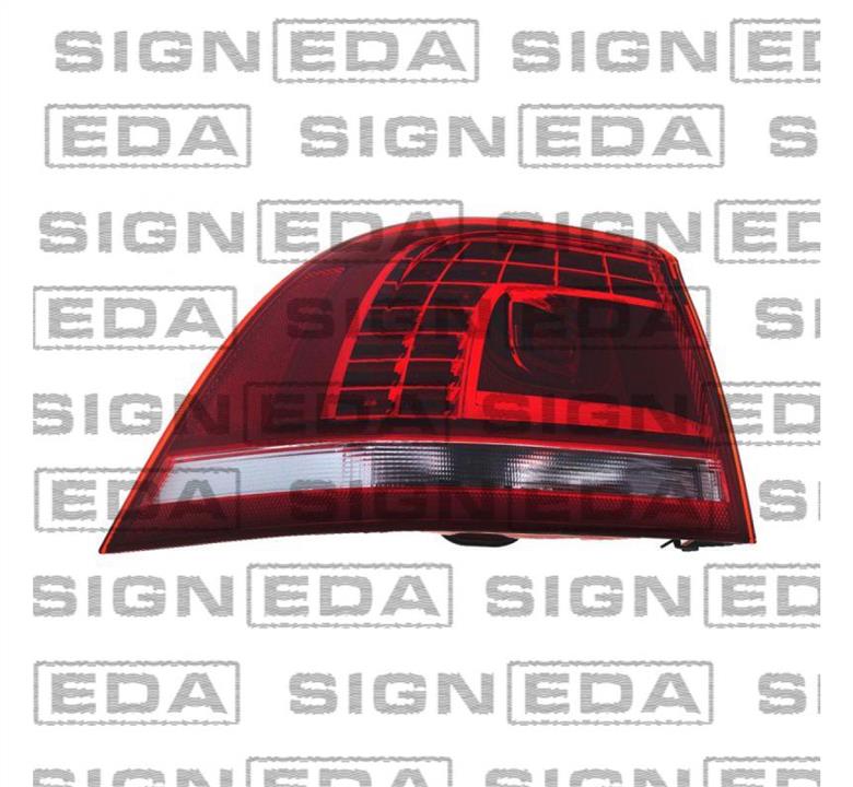 Задний фонарь Volkswagen Touareg (Фольксваген Туарег): ZVG191061L Signeda Фонарь задний левый