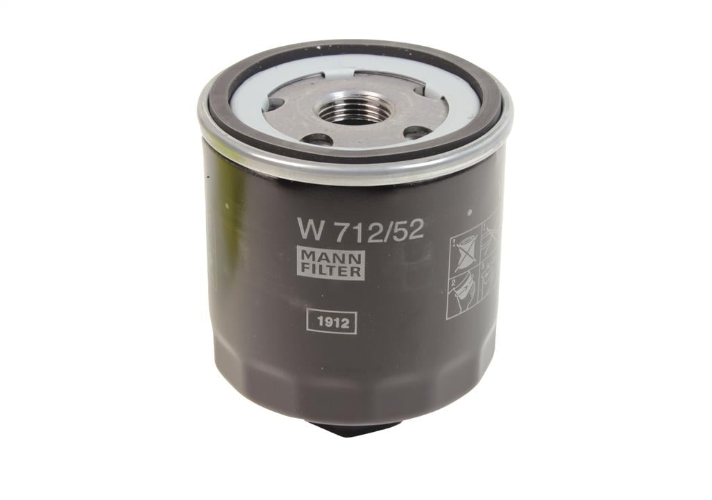 Mann-Filter W 712/52 Масляный фильтр W71252: Купить в Украине - Отличная цена на EXIST.UA!