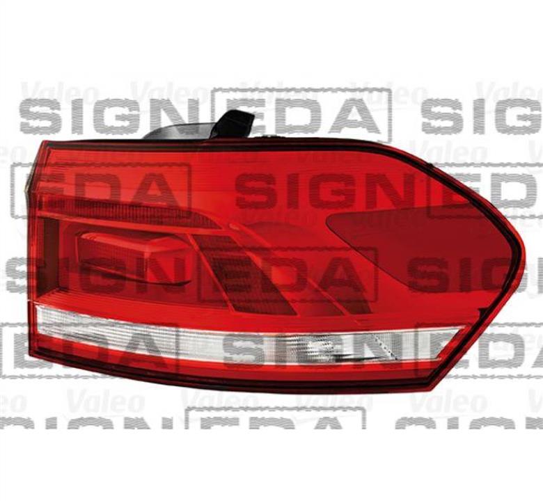 Задние фары Volkswagen Touran (Фольксваген Туран): ZVG191072R Signeda Фонарь задний правый