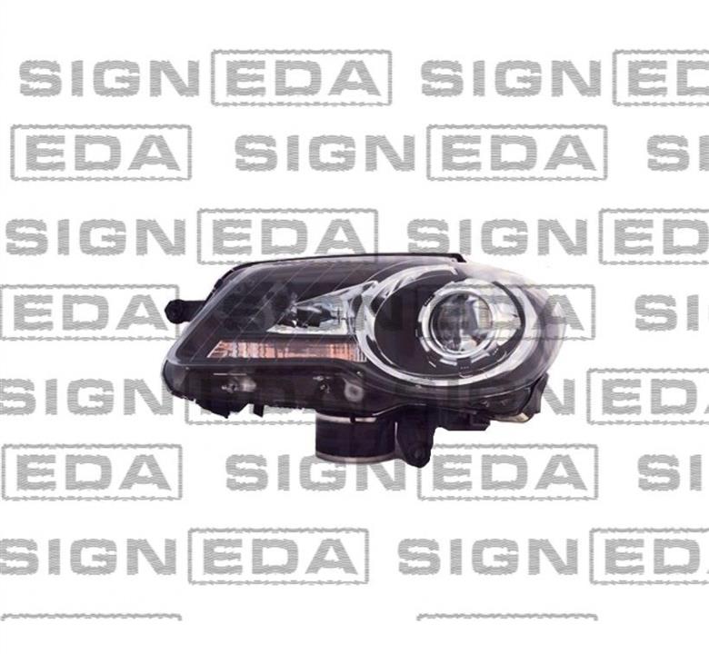 Основная фара Volkswagen Touran (Фольксваген Туран): ZVW111194R Signeda Фара основная правая