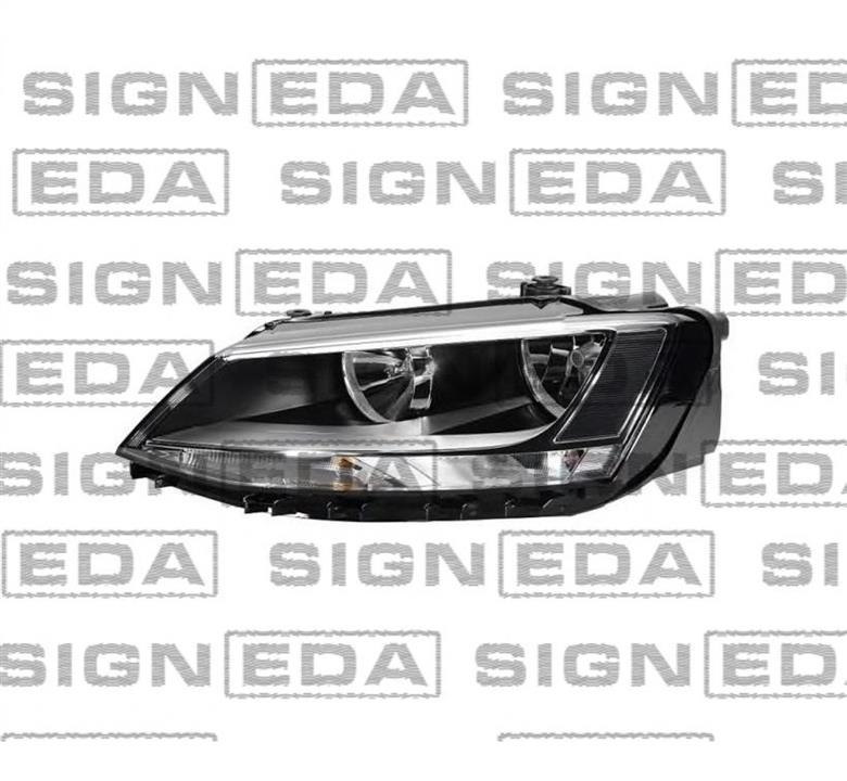 Автомобільні фари Volkswagen Jetta (Фольксваген Джетта): ZVW111232L Signeda Фара основна ліва